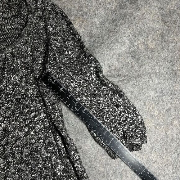 Eileen Fisher Shimmer Karma Sweater Women’s Large Linen Blend Scoop Neck 3/4 - Picture 7 of 9